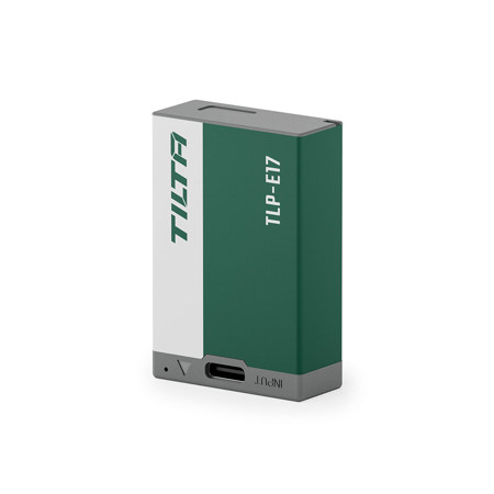 Tilta LP-E17 7.4V 950mAh USB-C Rechargeable Lithium-ion Battery for Canon Cameras, Forest Green