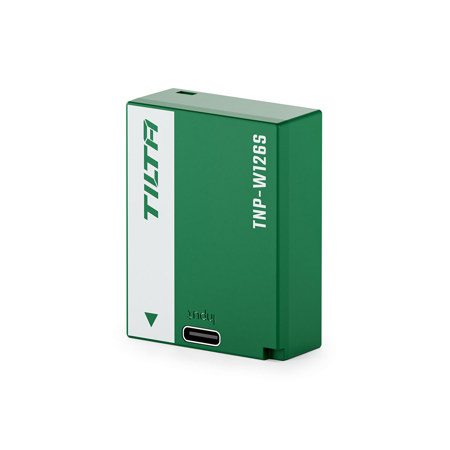 Tilta NP-W126S 7.4V 1050mAh USB-C Rechargeable Lithium-ion Battery for Fujifilm Cameras, Forest Green