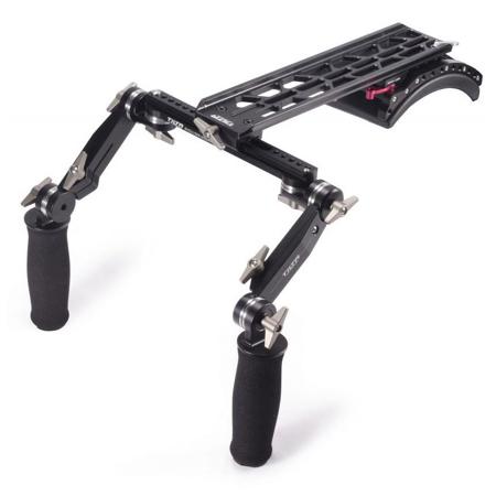 Tilta 19mm Dovetail Shoulder Mount System, Black