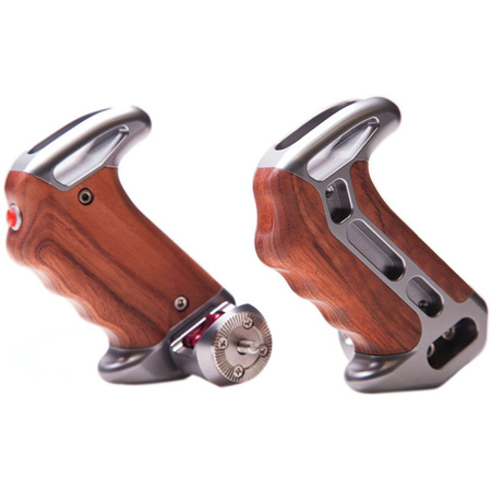 Tilta TT-0507-2 Wooden Handles with ARRI Rosettes and Extension Arms