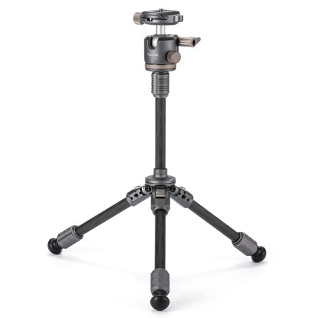 Tilta BT03E 2-Section Carbon Fiber Tabletop Tripod w/Ball Head & Extension Rod Space Gray