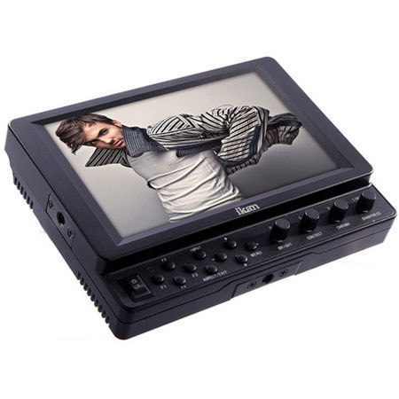 Ikan VK7I-C 7" HD IPS LCD Field Monitor with Canon 900 DV Plate