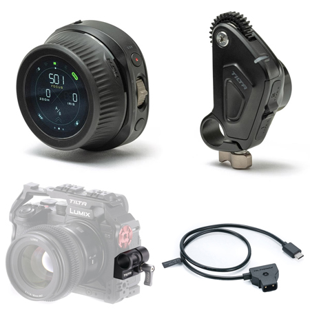 Tilta Nucleus-Nano II Wireless Lens Control System w/NATO Adapter & P-Tap Cable