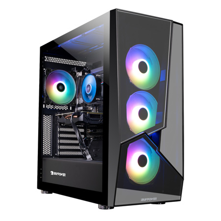 iBUYPOWER SlateMR 291i Gaming Desktop Computer, Intel Core i7-12700F 2.1GHz, 16GB RAM, 1TB SSD, NVIDIA GeForce RTX 3060 Ti 8GB, Windows 11 Home