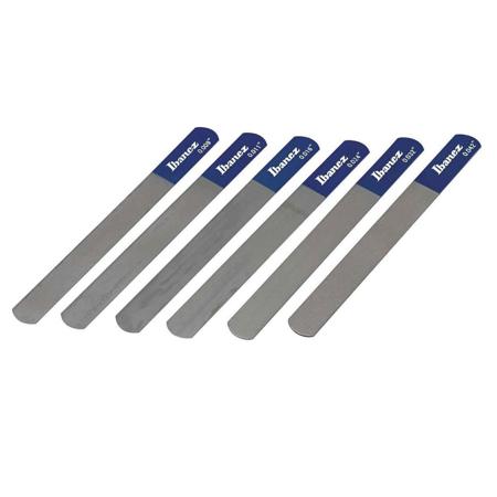 Ibanez Prestige Nut File Set for Electric Guitar, 6x Pieces (.010-.046" Gauge)