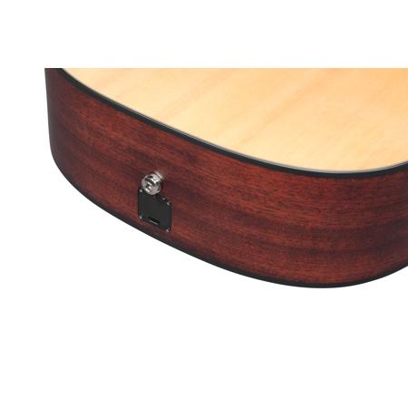 Ibanez Advanced Acoustic AAD170LCE LH Acoustic Electric Guitar,Natural Low Gloss
