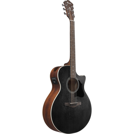 Ibanez AE140 Acoustic Electric Guitar, Weathered Black Open