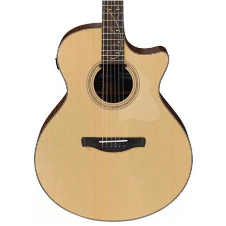 Ibanez AE275 Acoustic Electric Guitar, 25.6" Neck Scale, Natural Low Gloss