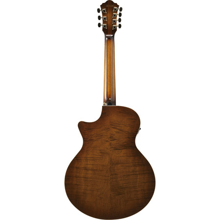 Ibanez AE Series AE3007FMH 7-String Acoustic Electric Guitar, Tobacco Edge  Burst AE3007FMHTBH