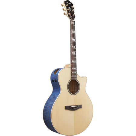Ibanez AE Series AE390 Acoustic Electric Guitar, Natural High