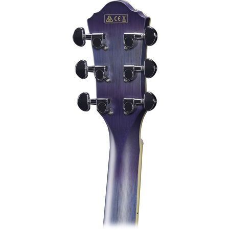 Ibanez AEG Series AEG19II 6 String Semi Acoustic Guitar Purple Iris Burst Gloss AEG19IIPIB