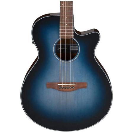 Ibanez AEG50 Semi-Acoustic Guitar, Walnut Fretboard, Indigo Blue Burst High Gloss