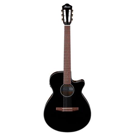 Ibanez AEG50N Acoustic Electric Guitar, Walnut Fretboard, Black High Gloss