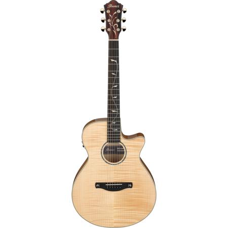 Ibanez AEG Series AEG750 Acoustic Electric Guitar, Natural High Gloss