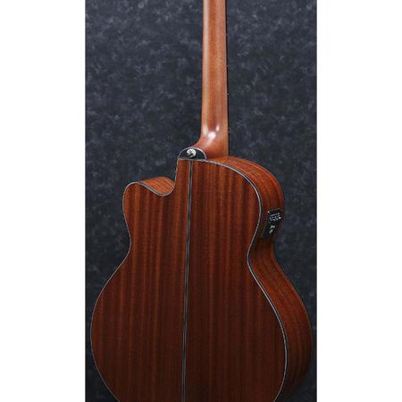 Ibanez AELBT1 Baritone Acoustic Electric Guitar, Natural High Gloss