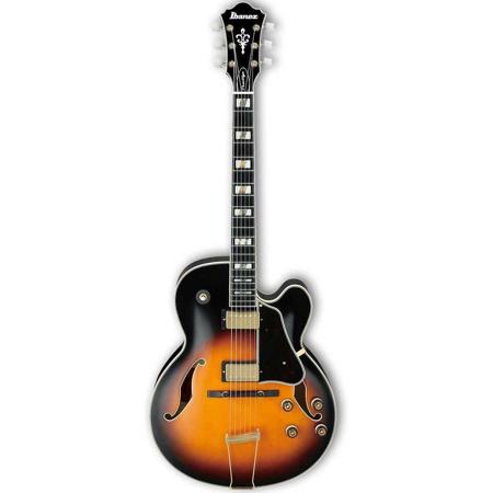 Ibanez Artstar Prestige AF200 Hollow-Body Electric Guitar, Brown Sunburst