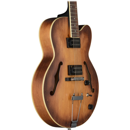 ibanez artcore af55 hollow body electric guitar flat tobacco Ibanez Artcore AF55 Hollow-Body Electric Guitar, Tobacco Flat AF55TF