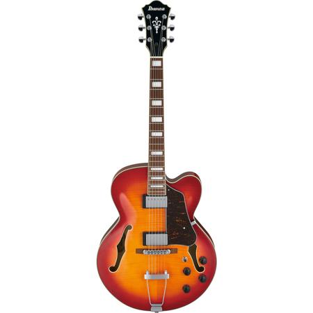 Ibanez Artcore AF75 Hollowbody 6 String Electric Guitar, Aged Whiskey Burst