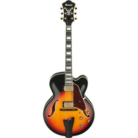 Ibanez Artcore Expressionist AF95 Hollow-Body Electric Guitar, Brown Sunburst