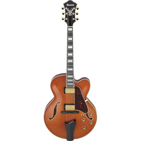 Ibanez Artcore Expressionist AF95 Hollow Body Electric Guitar Dark Amber