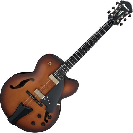 Ibanez Contemporary Archtop AFC95 Hollow Body Electric Guitar, Violin Matt