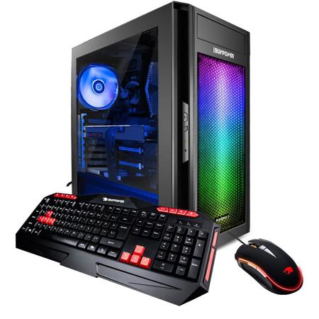 iBUYPOWER ALPHAB8140A2 Gaming, AMD FX-6300, 8GB, 1TB HDD, Radeon RX 550, W10H