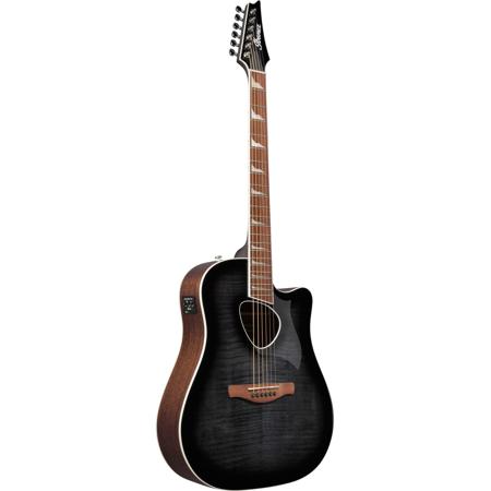 Ibanez ALT30FM Altstar Acoustic Electric Guitar Black Sunburst High Gloss ALT30FMTKS