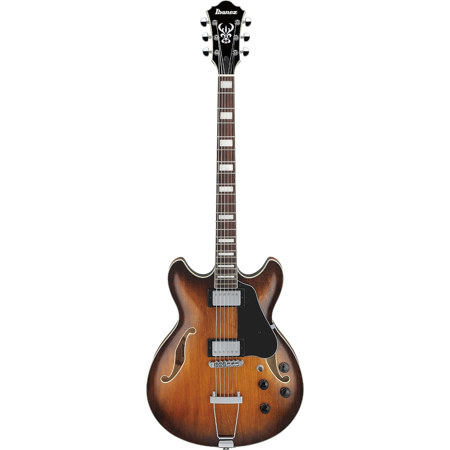 Ibanez AS Artcore Series AS7328 Electric Guitar, Tobacco Brown