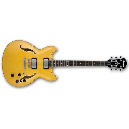 Ibanez Artcore Series AS73 Hollow-Body Electric Guitar, Antique Amber