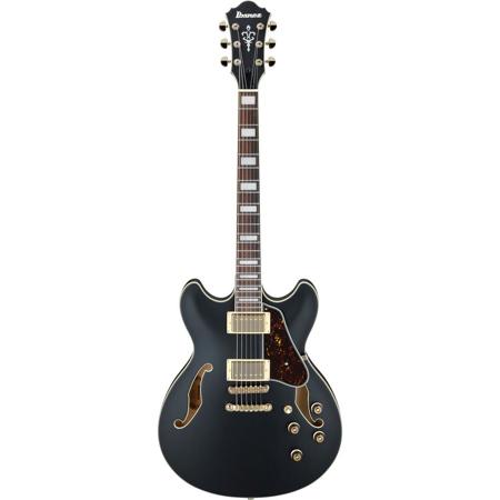 Ibanez AS Artcore AS73G Electric Guitar, Bound Rosewood Fretboard, Black Flat