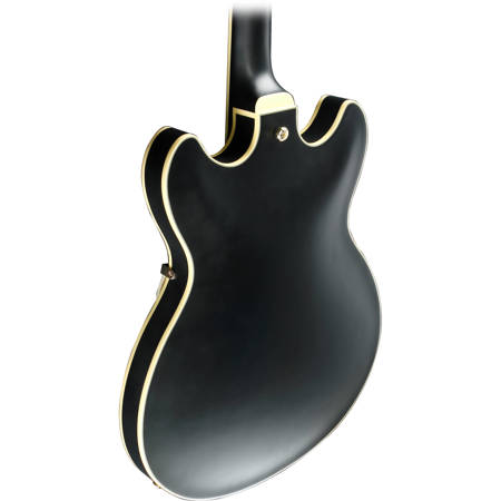 Ibanez AS73G Artcore Semi Hollow Electric Guitar Black Flat