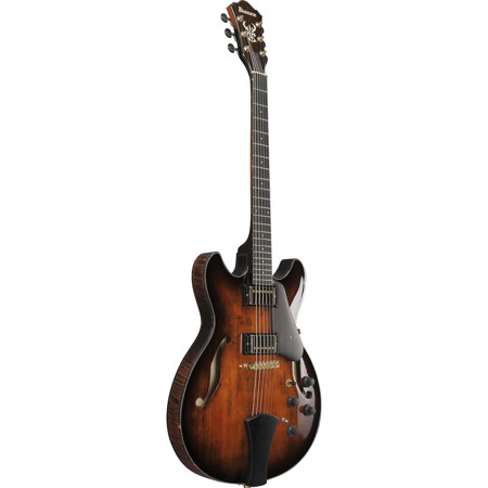 Ibanez Artstar Series ASH300 Hollow Electric Guitar, Tobacco Brown