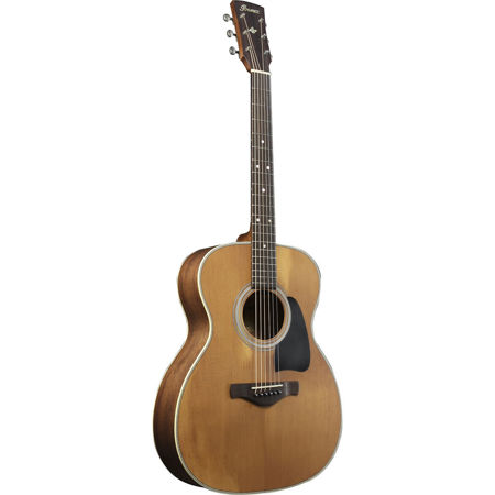 Ibanez Artwood Vintage AVC11 Acoustic Guitar,Ovangkol,Antique Natural Semi-Gloss