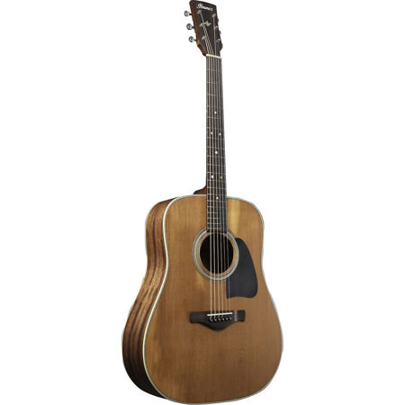Ibanez AVD11 Acoustic Guitar, 25.63" Scale, Antique Natural Semi-Gloss