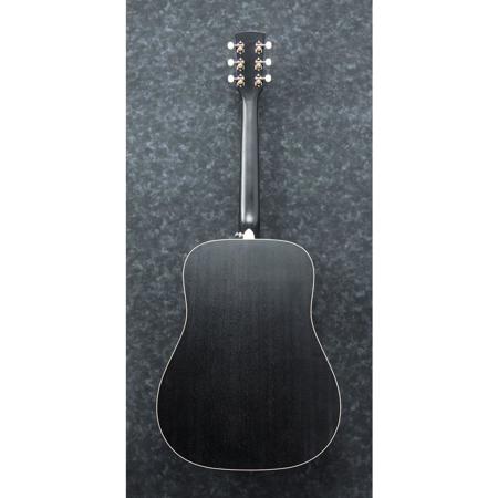Ibanez AW360WK 6 String Acoustic Guitar, Weathered Black Open Pore