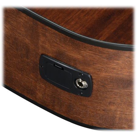 Ibanez Artwood AW54CE Dreadnought Acoustic Electric Guitar, Open