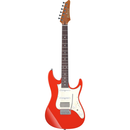 Ibanez AZ Prestige Series AZ2204NW Electric Guitar, Vermillion Red