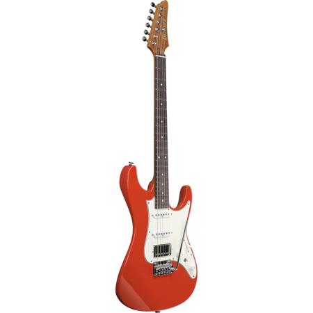 Ibanez AZ Prestige Series AZ2204NW Electric Guitar, Vermillion Red