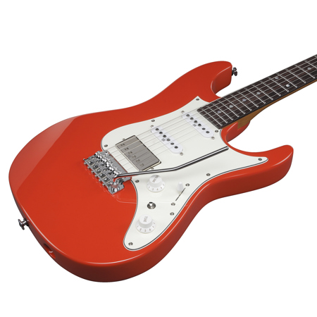 Ibanez AZ Prestige Series AZ2204NW Electric Guitar, Vermillion Red