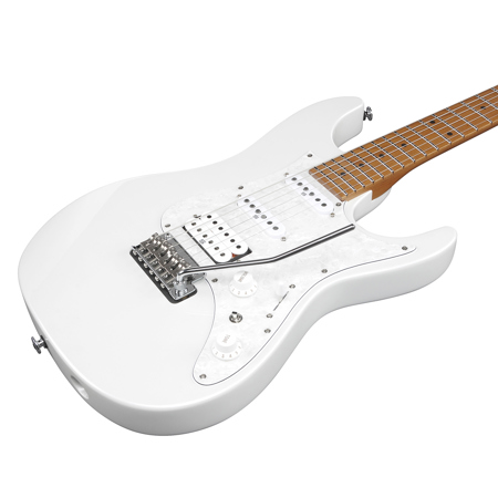 Ibanez AZ Prestige Series AZ2204 Electric Guitar, Pearl White AZ2204PW