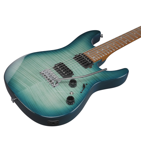 Ibanez AZ Standard Series AZ24S1F Electric Guitar, Transparent