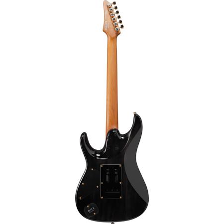 Ibanez AZ Premium Series AZ47P1QM Electric Guitar, Black Ice
