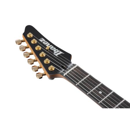 Ibanez AZ Premium Series AZ47P1QM Electric Guitar, Black Ice