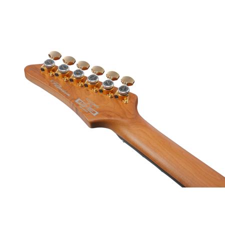 Ibanez AZ Premium Series AZ47P1QM Electric Guitar, Black Ice Burst