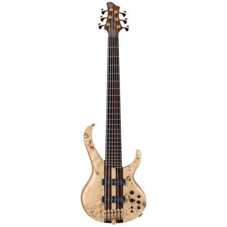 Ibanez BTB Premium Series BTB1606E Electric Bass Guitar Rosewood Fretboard Natural Flat