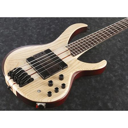 Ibanez BTB Workshop Series BTB33 Electric Bass Guitar, Natural Flat