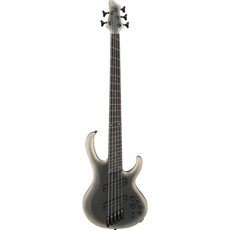 Ibanez BTB Bass Workshop Series BTB605MS 5-String Multi Scale Electric Bass Guitar, Solar Eclipse Matte