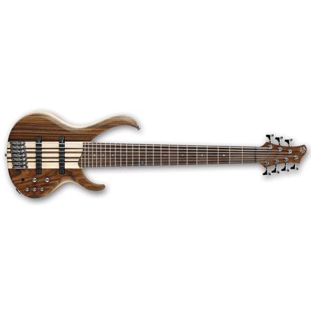 Ibanez BTB Workshop Series BTB7E 7-String Electric Bass Guitar, Natural Flat