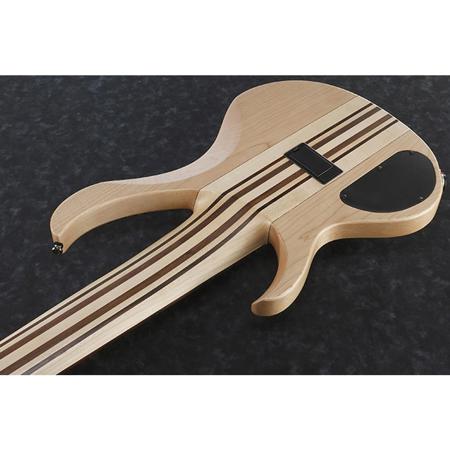 Ibanez BTB Workshop Series BTB7E 7-String Electric Bass Guitar, Natural Flat
