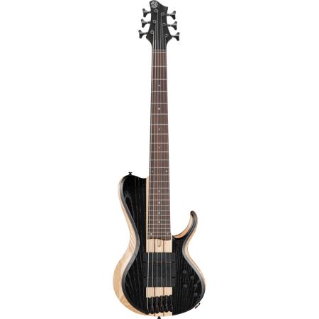 Ibanez BTB Bass Workshop BTB866SC Electric Bass Guitar,Weathered Black Low Gloss